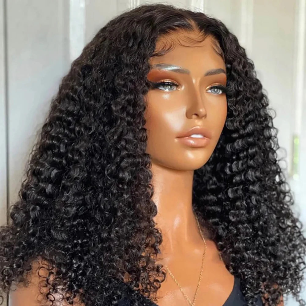 Pre Cut No Glue Deep Wave HD Bob Wigs Curly 6x4 Glueless Wig Human Hair Ready To Wear Water Wave Lace Frontal Wigs Pre Plucked