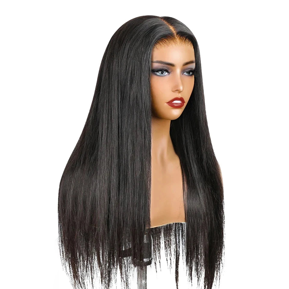 Wear Go Glueless Wig 30 32 Inch Bone Straight 13x6 HD Lace Frontal Wig Ready To Go Human Hair 6x4 HD Glueless Wigs Pre plucked