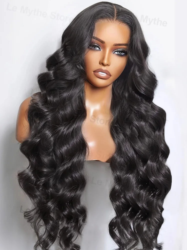 100% Human Hair Wear Go HD 13x6 Body Wave Lace Frontal Wig 30 40 Inch 13x4 Lace Front Wigs Brazilian 5x5 Closure Glueless Water