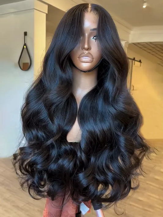 40 Inch Wear Go 7x5 Glueless Wigs Human Hair 13x4 13x6 HD Body Wave Lace Front Human Hair Wigs Ready To Go Human Hair PrePlucked